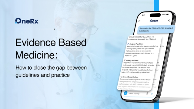 Evidence Based Medicine: How to Close the Gap Between Guidelines and Practice
