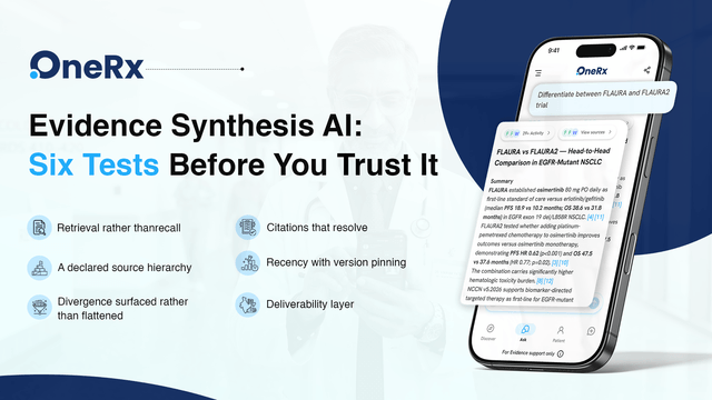 Evidence Synthesis AI: Six Tests Before You Trust It