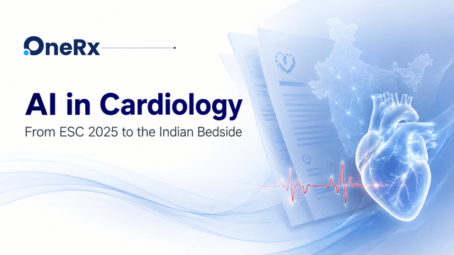 AI in Cardiology Decision Support: From ESC 2025 to the Indian Bedside